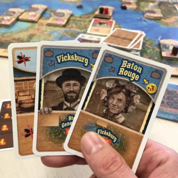 Boardgame "Broadhorns: Early Trade on the Mississippi".New. Sealed. - Picture 3 of 5